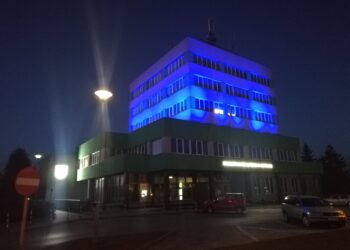 Opatów: Starostwo na niebiesko