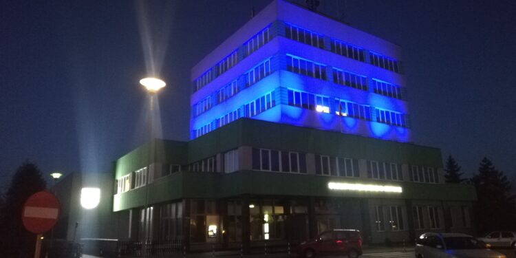 Opatów: Starostwo na niebiesko