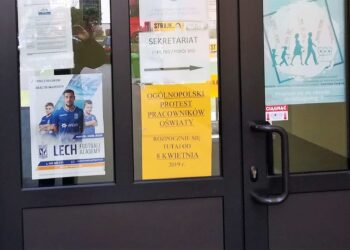 Kolbuszowa: Strajk nauczycieli.