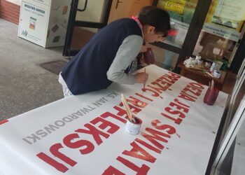 Tarnobrzeg. Banery promujące poezję zawisną  na terenie miasta.