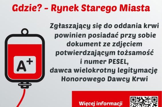 Sandomierz: Oddaj krew
