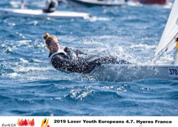 Tarnobrzeg. Lilly May Niezabitowska przywiozła brąz z żeglarskich mistrzostw Europy.