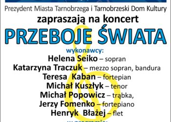 Tarnobrzeg. TDK zaprasza na koncert „Przeboje Świata”.