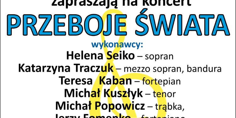 Tarnobrzeg. TDK zaprasza na koncert „Przeboje Świata”.