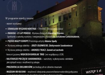 Sandomierz: Noc Muzeów w sandomierskim zamku.