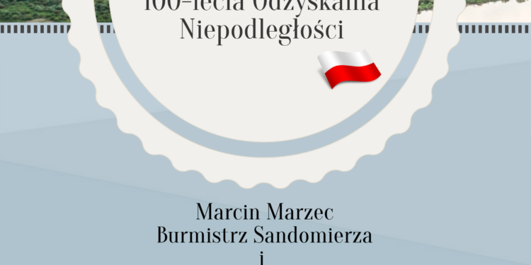 Sandomierz: Oficjalne nadanie nazwy 100-lecia Odzyskania Niepodległości rondu.