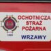 Wrzawy: Nowe drzwi do remizy OSP.