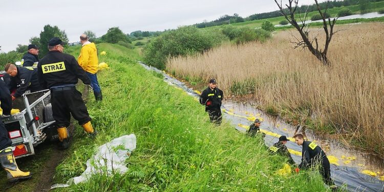 Opanowana sytuacja w gminie Baranów Sandomierski.