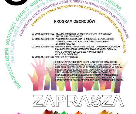 Tarnobrzeg: Europejski Dzień Godności Osób Z Niepełnosprawnością Intelektualną