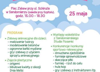 Sandomierz: Piknik animacyjno – rekreacyjny z okazji Dnia Matki