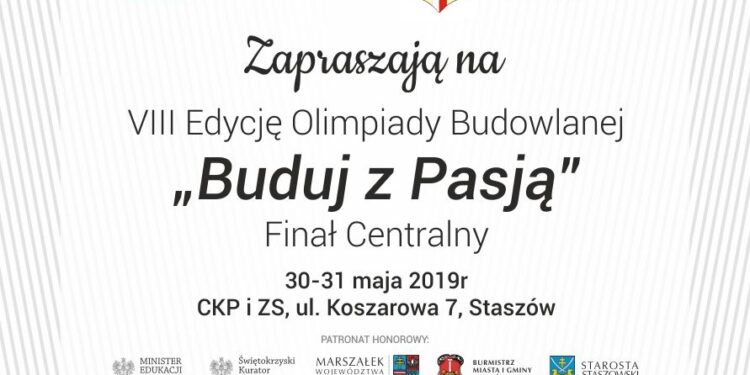 Staszów: Ogólnopolski finał Olimpiady „Buduj z pasją”