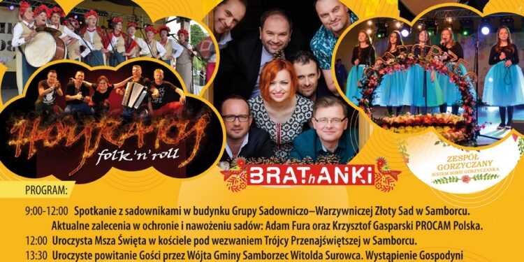 Samborzec: Dziś 32. Wojewódzkie Święto Kwitnącej Jabłoni.
