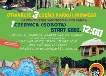 Stalowa Wola: W sobotę otwarcie trzeciej części parku linowego i parkowej kawiarenki