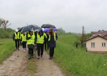 Gorzyce: Monitorowali stan realizacji budowy wałów przeciwpowodziowych