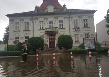 Tarnobrzeg. Skutki nawałnicy, która w niedzielę po godzinie 18.00 przeszła nad Tarnobrzegiem.