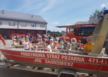 Sandomierz: Dzień otwarty w komendzie powiatowej PSP.