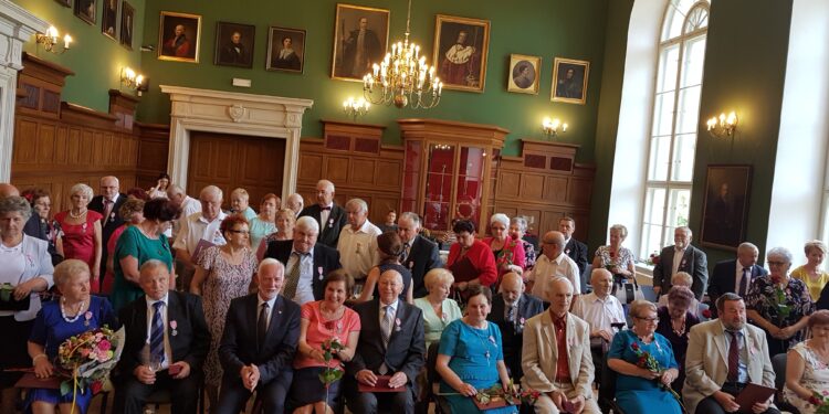 Tarnobrzeg. Świętowali jubileusz małżeństwa.