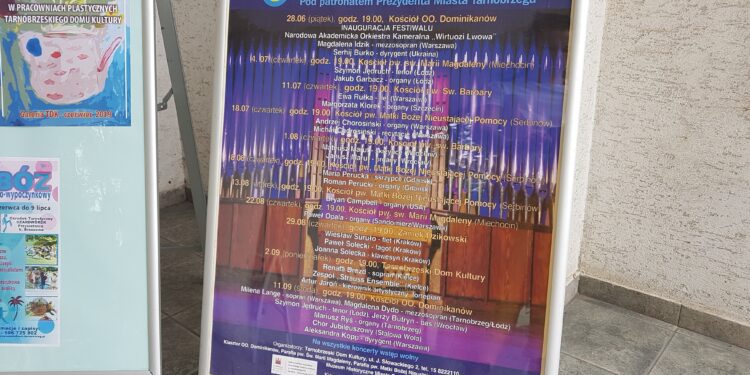 Tarnobrzeg. Ruszają koncerty organowe.