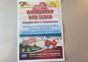 Tarnobrzeg. Wakacyjny dar serca. Za krew będzie nagroda.
