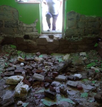 Wierzchowiska, Sandomierz, Rudnik nad Sanem: Wolontariusze posprzątali osiemnaście zalanych posesji.