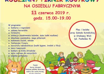 Stalowa Wola: We wtorek Rodzinny Piknik Kocykowy