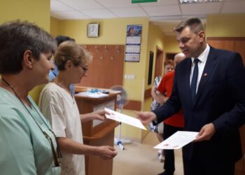 Sandomierz: Podziękowania i życzenia dla honorowych dawców krwi.