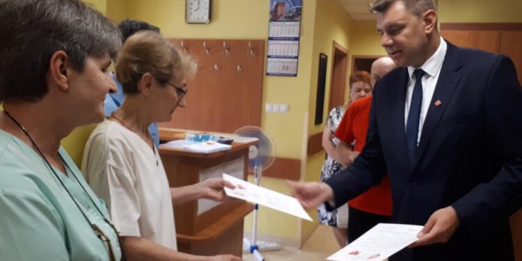 Sandomierz: Podziękowania i życzenia dla honorowych dawców krwi.