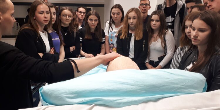 Sandomierz: Podsumowanie pierwszego roku współpracy między II LO a Uniwersytetem Medycznym w Łodzi.