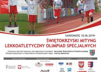 Sandomierz: Dziś V Świętokrzyski Mityng Lekkoatletyczny Olimpiad Specjalnych – przyjdź i kibicuj!
