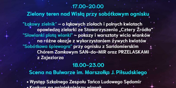 Sandomierz: Dziś „Cuda Wianki 2019”.