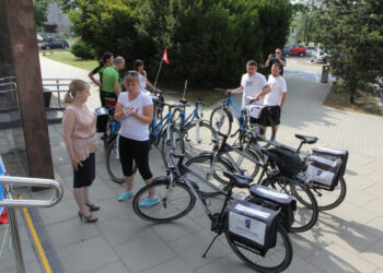 Sandomierz: Na rowerach o funduszach