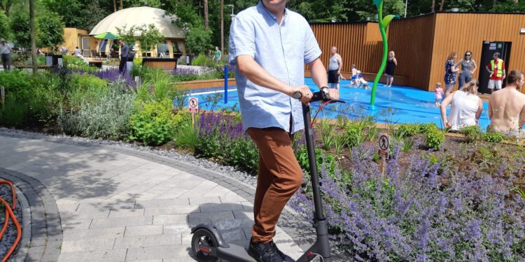 Stalowa Wola: Prezydent będzie patrolował miasto na hulajnodze