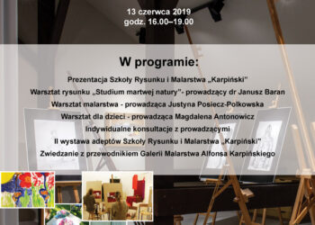 Stalowa Wola: W czwartek Dzień Otwarty w Szkole Rysunku i Malarstwa Karpiński