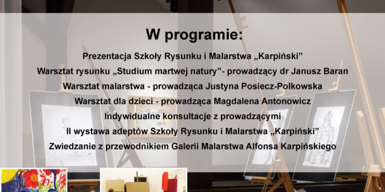 Stalowa Wola: W czwartek Dzień Otwarty w Szkole Rysunku i Malarstwa Karpiński