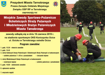 Tarnobrzeg. Ćwiczenia bojowe, sztafeta pożarnicza  z przeszkodami. W niedzielę będzie się działo.