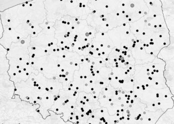 Sandomierz: Mapa wypadków drogowych ze skutkiem śmiertelnym.