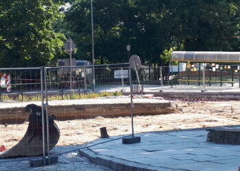 Sandomierz: Remont pod Bramą Opatowską. Utrudnienia w ruchu.