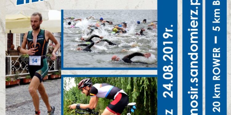 Sandomierz: Trwają zapisy do udziału w XI Triathlonie Ziemi Sandomierskiej.