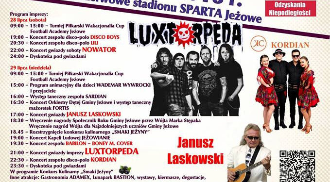Jeżowe: Gala Disco Polo i Wakacjonalia