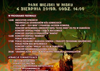 Nisko: Już w niedzielę Festiwal Kultury Łowieckiej