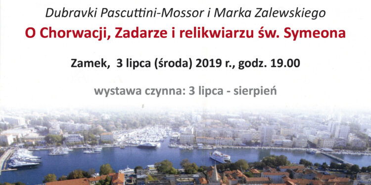 Sandomierz: Uroczyste otwarcie wystawy 'Chorwacki Zadar – cząstka polskiej historii’.