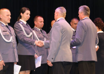 Stalowa Wola: Policja świętowała.