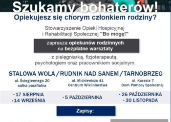 Stalowa Wola: Weź udział w bezpłatnych warsztatach dla opiekunów osób chorych
