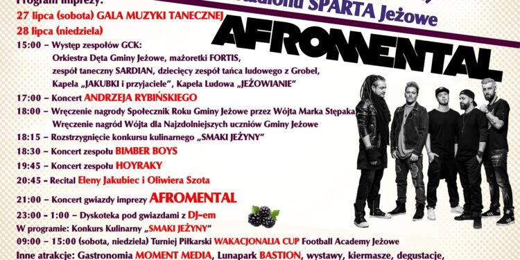 Jeżowe: Gala Disco Polo i Wakacjonalia