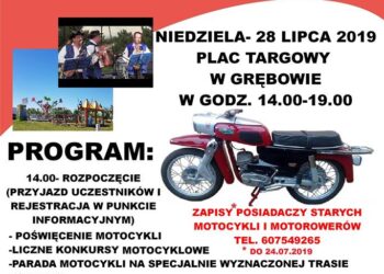 Grębów: III Zjazd Starych Motocykli PRL