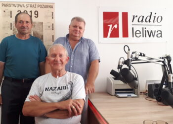 Rozmowa z członkami grupy inicjatywnej budowy pomnika sandomierzanina-westerplatczyka plutonowego Władysława Barana.