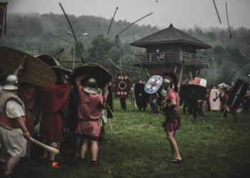 Nowa Słupia: Dzis drugi dzień Dymarek Świętokrzyskich.