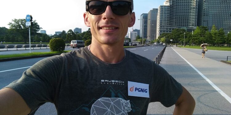 Mielec: Rafał Augustyn na rekonesansie przedolimpijskim w TOKIO.