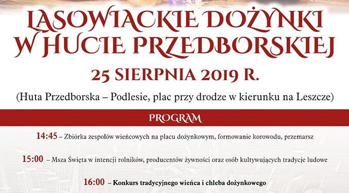 Huta Przedborska: Święto chleba.