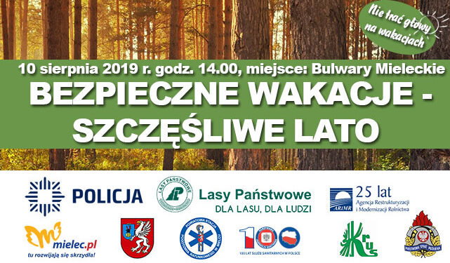 Mielec: Wakacyjna edukacja o bezpieczeństwie.
